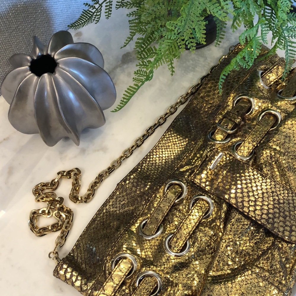 Jimmy Choo Python purse - Picture 9 of 16